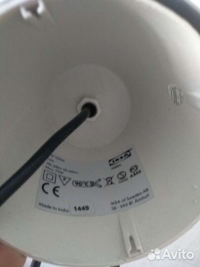 Светильник подвесной лофт Икеа