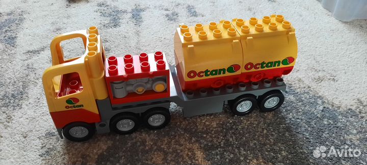 Lego duplo поезд с животными