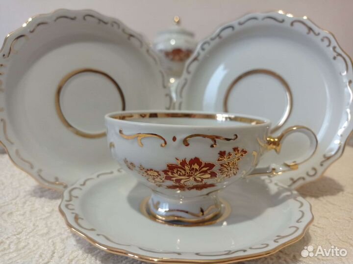 Чайный сервиз дулево новый