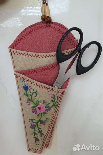 Чехол для различных принадлежностей ручной работы