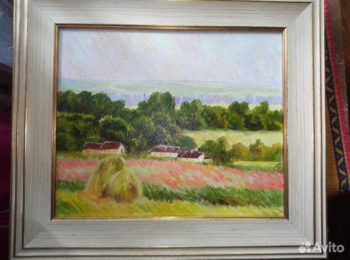 Картина маслом на холсте пейзаж
