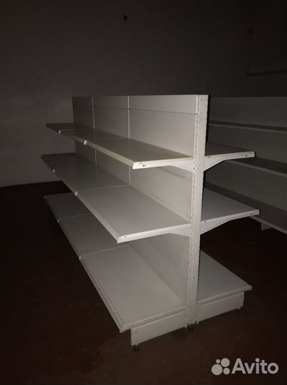 Стеллаж металлический островной