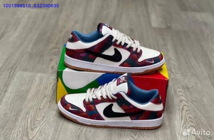 Кроссовки Nike SB Dunk Low Pro Parra Abstract