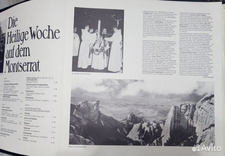 Ireneu Segarra, Capella Montserrat. 4LP