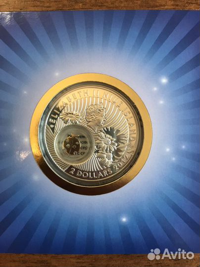 Монета Ниуэ 2 доллара 2012 