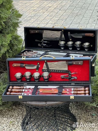 Шашлычный набор в кейсе