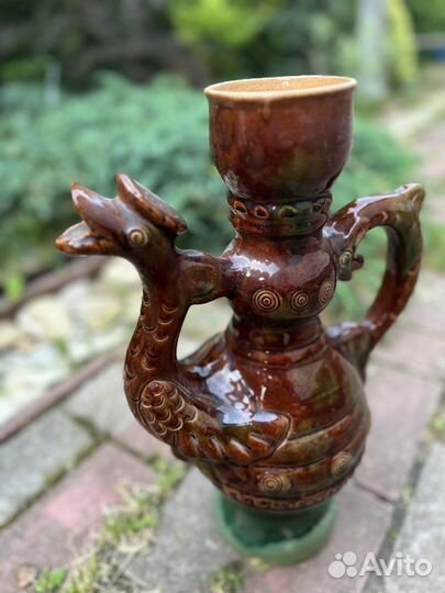 Глиняный кувшин скопинская керамика