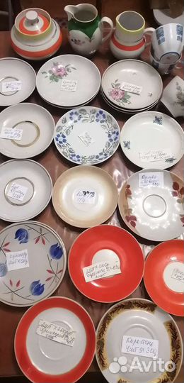 Предметы винт. сервизов