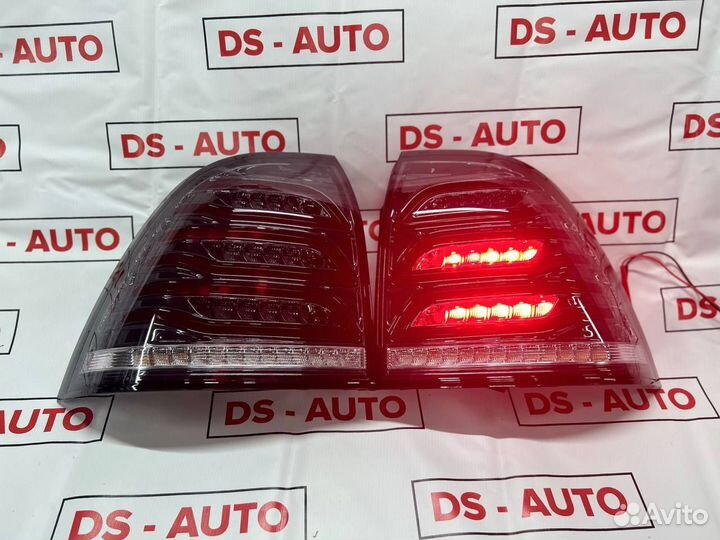 Фонари черные приора в стиле AMG