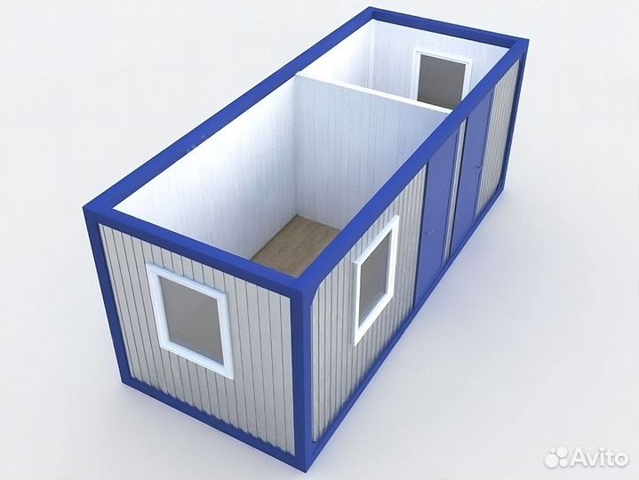 Бытовка, два отдельных помещения - (двп)