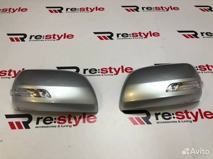 Крышка зеркала Toyota Land Cruiser 200 08-11 Сер