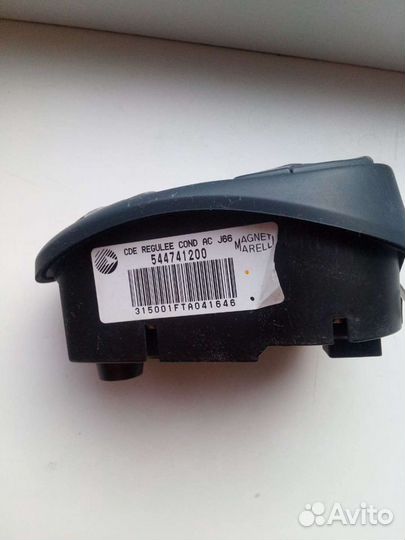 Блок управления печкой рено эспейс 3