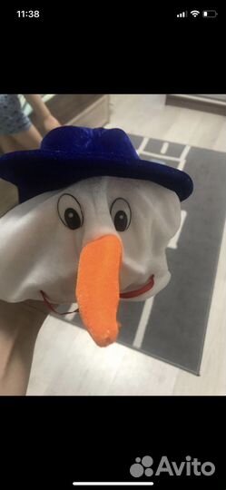 Костюм снеговика