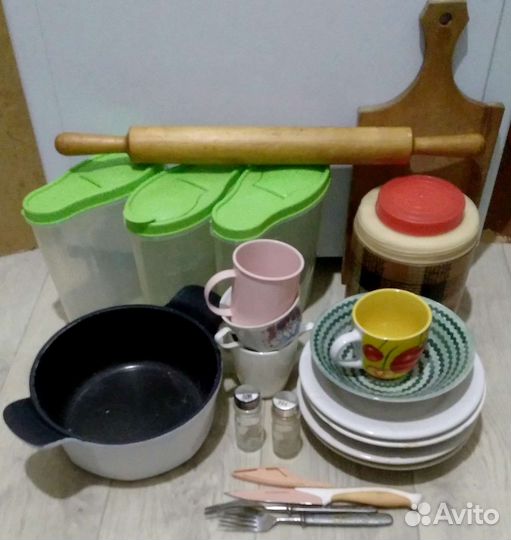 Набор посуды Для дома-дачи, строителям и тп