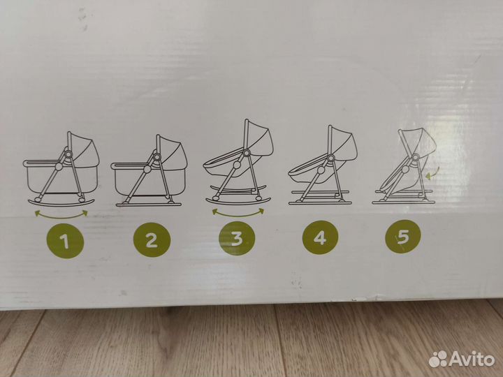 Люлька колыбель kinderkraft unimo