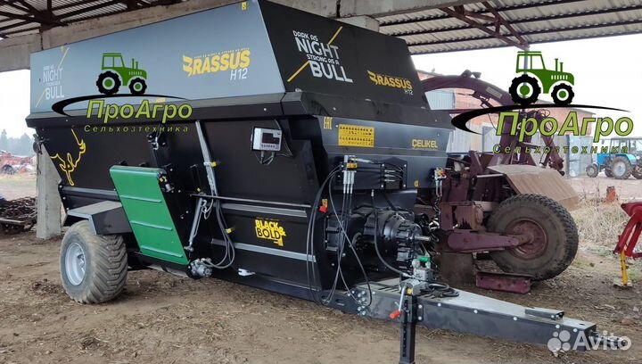 Миксер-кормораздатчик Celikel Brassus H12, 2023