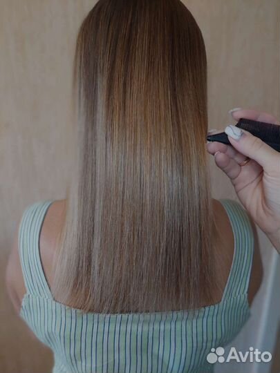 Кератиновое выпрямление ботокс