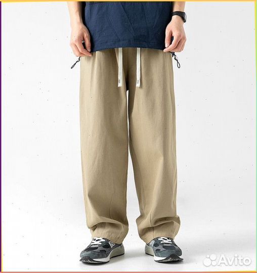 Широкие карго штаны (В наличи все цвета)