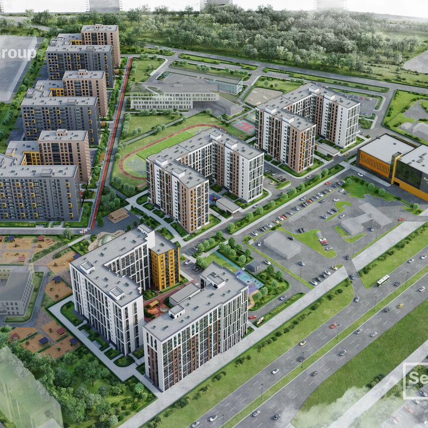 Квартира-студия, 27 м², 1/12 эт.