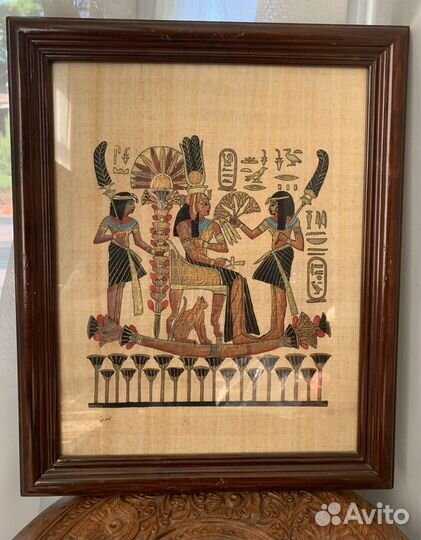 Египетские папирусы в багете