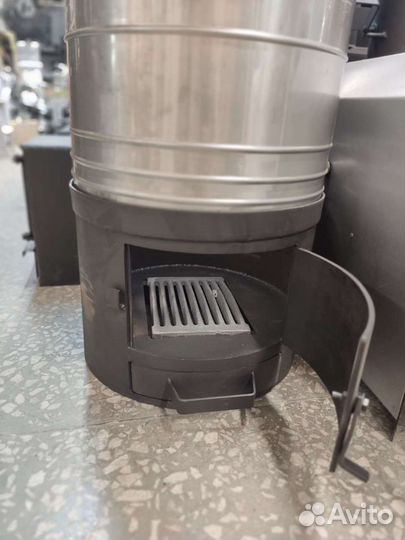 Нагреватель для бассейна на дровах