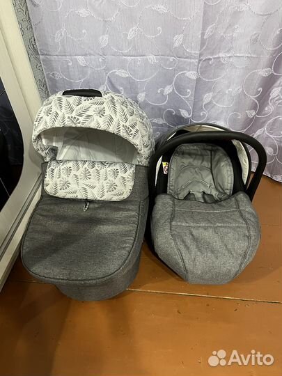 Коляска 3 в 1 indigo charlotte