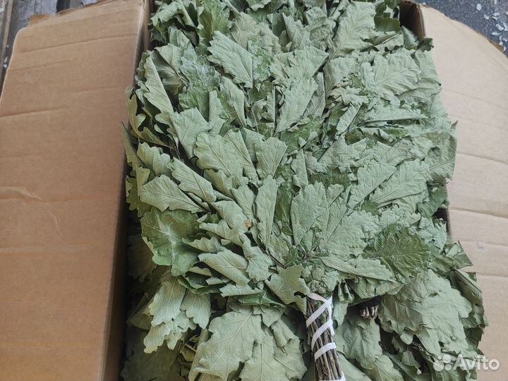 Веники дуб 280-320 липа 250-320, берёза 200 эвкали