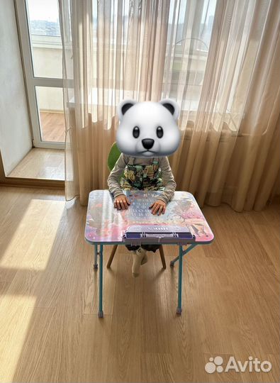 Детский столик + стульчик бу