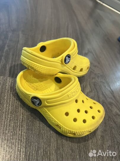 Сланцы crocs детские С6 (на стопу 11-14см)