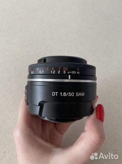 Объектив sony 50mm f1.8 (SAL - 50F18)