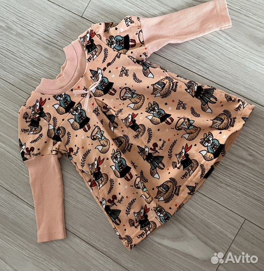 Пакет вещей на девочку 74-80