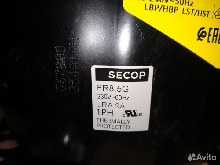 Компрессор Secop FR8.5G 434Вт R134