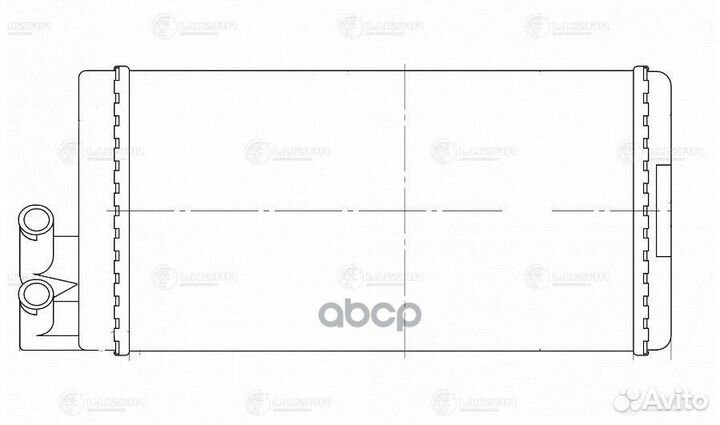 Радиатор отопителя audi A6/A100 1.6-4.2 77-99 L