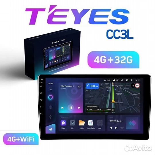 Teyes CC3L 4/32 Gb 9 и 10 дюймов