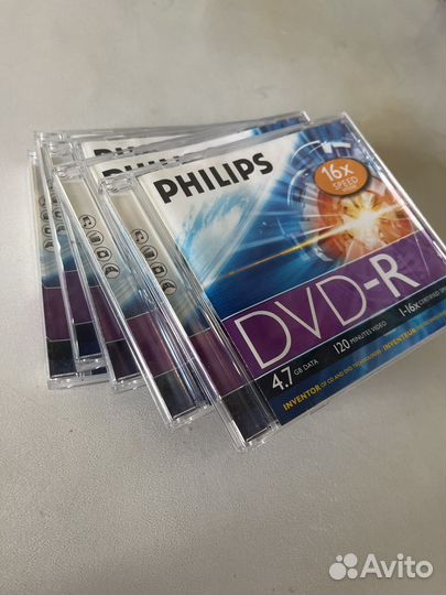 Dvd-r диск 4.6 gb 8шт