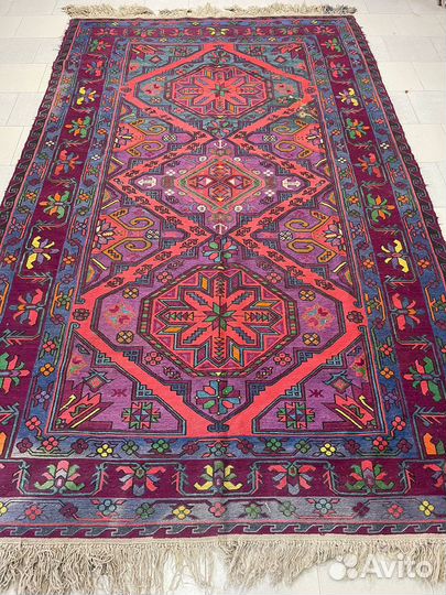 Старинный Сумах Ковер Ручной Работы, 3/1.90