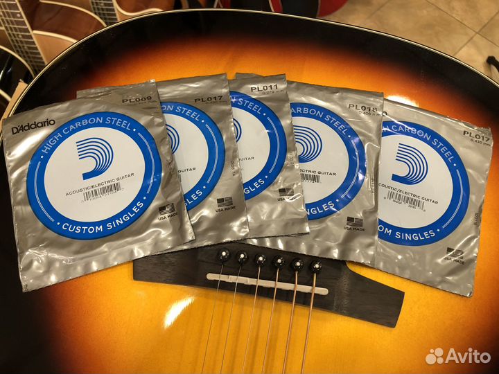 Струны поштучно