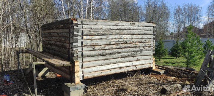 Сруб для бани 3.5*3.5