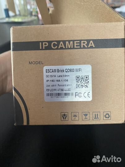 Камера видеонаблюдения wi fi уличная