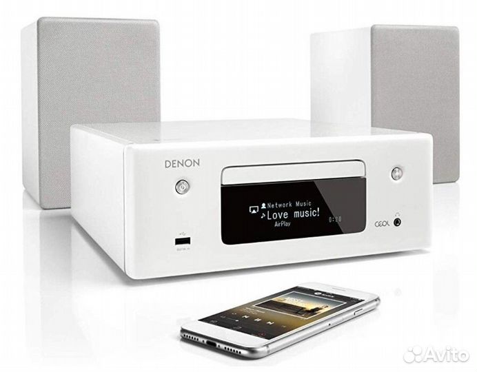 Минисистема HiFi Denon Ceol N10 (RCD-N10+SC-N10)