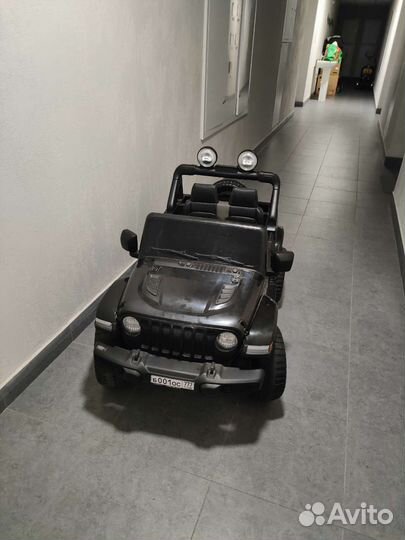 Детский электромобиль джип сафари Jeep