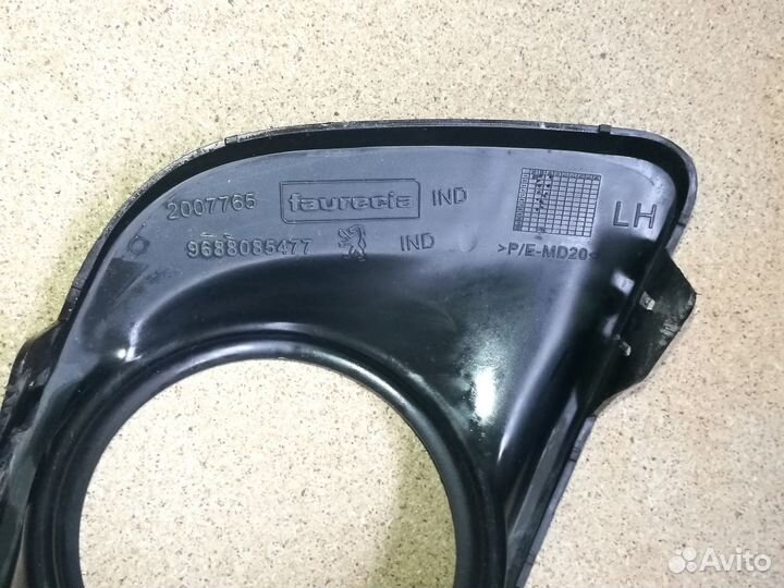 Накладки молдинг птф пежо Peugeot 207 левая правая