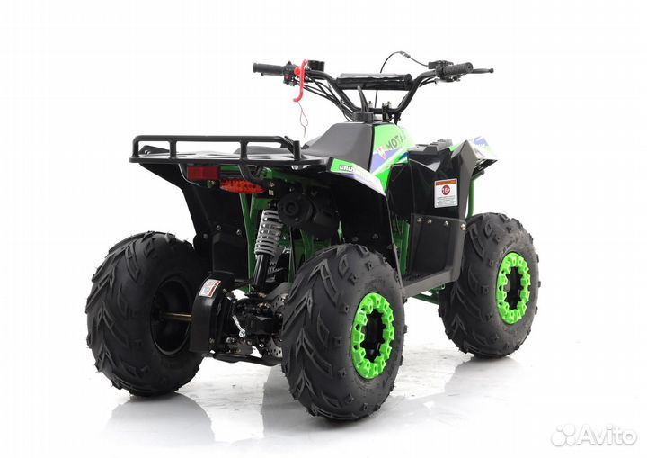 Детский квадроцикл 110 кубов Grizlik A110 зеленый
