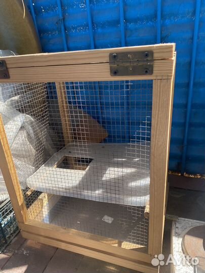 Клетка для грызунов 2-ух этажная + принадлежности