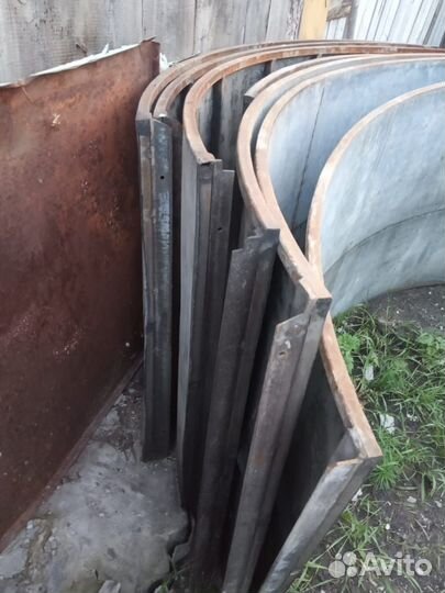 Форма для заливки жби колец