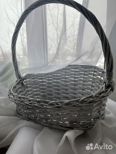 Корзина плетеная для хранения