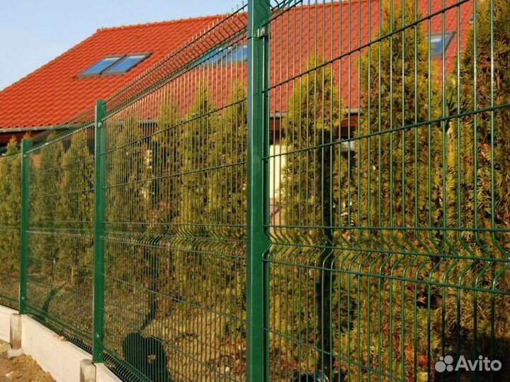 Сетка 3D для забора от производителя