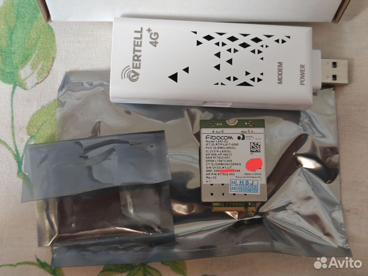 Модем 4G+ (LTE) Fibocom L850-GL cat.9