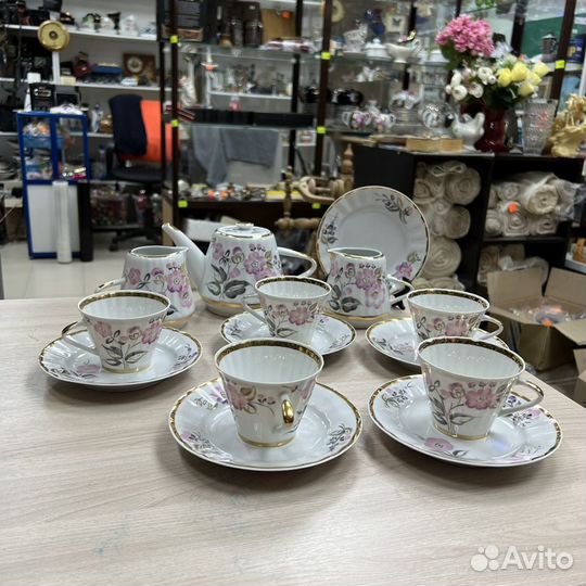 Редчайший чайный сервиз вербилки (сзр)