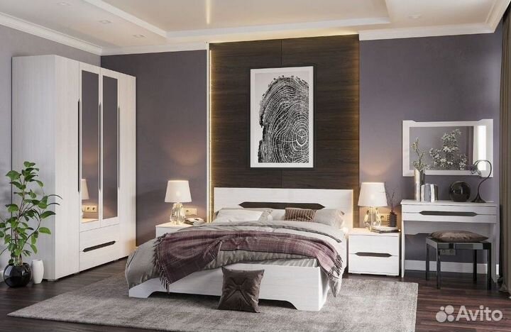 Кровать 1,4 - 1,6 Валенсия с настилом, наличие